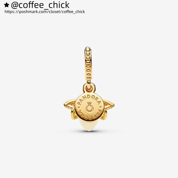 Pandora Glow-in-the-dark Firefly Dangle Charm - Picture 2 of 5
